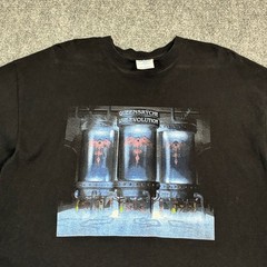 Queensrÿche Live Evolution T shirt navy white black heavy metal all sizes S-5XL