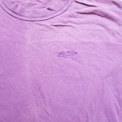 Vintage Levi Strauss Shirt Mens Medium Embroidered Logo Purple
