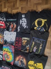 Bundle of 20 Band Tees Various Sizes Wholesale Reseller