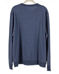NWT Member’s Mark Long Sleeve Navy Favorite Soft Pullover Shirt Size L