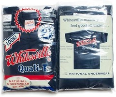 WHITESVILLE 2 PACK T-SHIRT Navy WV73544 Made in Japan
