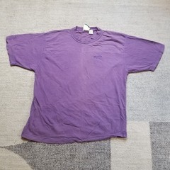 Vintage Levi Strauss Shirt Mens Medium Embroidered Logo Purple