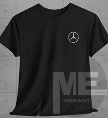 Mercedes Benz AMG t-shirt Front and Back unisex tee fan gift