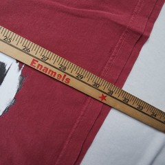 Shaka Wear Super Max Heavy 100% Cotton Maroon Red Graffiti Print Shirt Men’s XL