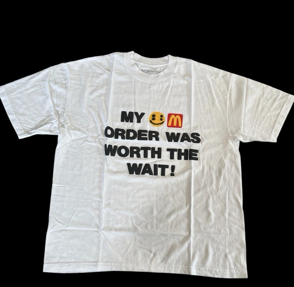 Cpfm McDonalds Collab My Order Was Worth The Wait Tee Sz M 100% Auth $100 Retail
