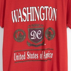 Vintage 80s Washington DC Tourism T Shirt Mens Large – Single Stitch Distressed