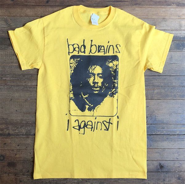 Bad Brains I Against I Reprint Rare T shirt Classic style tee vtg