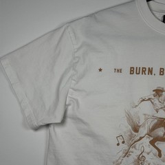 Zach Bryan ‘The Burn Burn Burn Tour 2023’ Concert Double Sided Print T-Shirt L