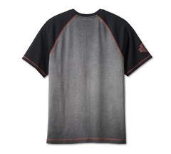 Harley-Davidson Men’s Iron Bond Raglan Tee, Gray – 99001-23VM