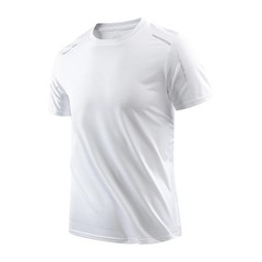 Mens Quick Dry Running T Shirt Breathable Sports Gym Hiking Tee Top