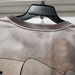 Mens 5XL Shein Poker Cards Full Print T-Shirt Short Sleeve