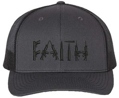 Faith Guns 2nd Amendment Richardson Embroidered One Size Fits All Trucker Hat