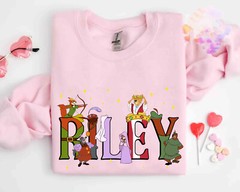 Custom Name Disney Robin Hood Shirt Kid Name Unisex Adult Kid Shirt 320111077