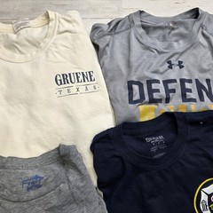 Lot of 8 Men’s MED Graphic T-Shirts Mixed Brand Random Lot of Tees