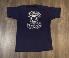 VTG Oakland High Wildcats Men’s T-Shirt Size XL Single Stich Graphic Print USA