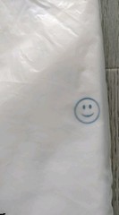 Limited Edition GLOSSIER Logo Tee T-Shirt Size L/Large White w/Blue Graphics NIP