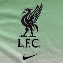 Nike T Shirt Adult Size Medium Tri Color Short Sleeve L.F.C. Liverpool Football