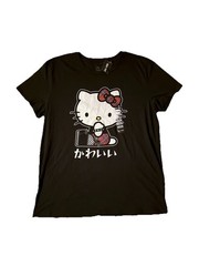 Hello Kitty Punk T-Shirt From Hot Topic NWT