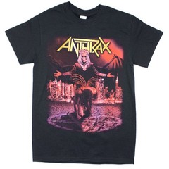 Men’s Anthrax Bloody Wings N.A. 2016 Tour Tee T-shirt Small Black
