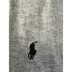 Polo Ralph Lauren Mens Slim Fit Crewneck T-Shirt Heather Gray Cotton Size M