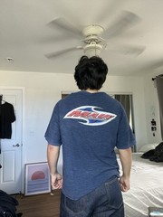 MAUI and Sons Men’s Blue vintage Graphic Logo