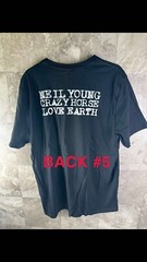 Lot of 5 Neil Young 2024 Crazy Horse Love Earth Tour T-Shirts Official Merch