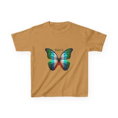 Kids Tee — Colorful Butterfly ‘Nigeria’ Graphic