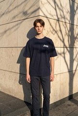 Officially Licensed JEDCO Jeep Graphic Navy Blue T-Shirt Size XXLarge ~ EUC