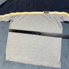 Unionbay T Shirt Mens XL Navy Gray Colorblock Short Sleeve Crew Neck Casual Wear