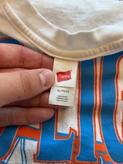 Vintage New York Knicks Bud Light Basketball Graphic T-Shirt Hanes XL