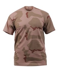 Camouflage T-Shirt – Tri-Color Desert