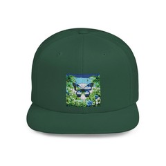 Flat Bill Snapback Butterfly Star Flag