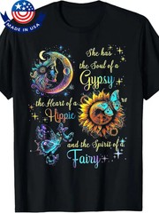 She Has She Soul Of A Gypsy The Heart Of A Hippie T-Shirt