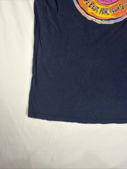 Mr Zogs Sex Wax Logo Print T Shirt Navy Blue Skate Surf Vintage Retro USA M