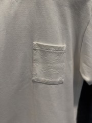 Louis Vuitton Reverse Logo T-Shirt White Monogram Print Size (S) Authentic