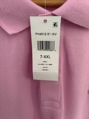 NWT Lacoste Polo Shirt Men’s (XXL) Short Sleeve Classic Alligator Pink Slim Fit