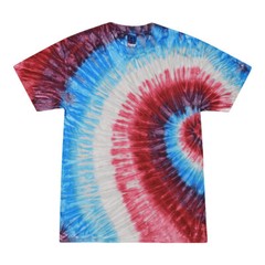 Tie Dye T-Shirts Multi-Color Adult Size 4XL – 5XL 100% Cotton Colortone