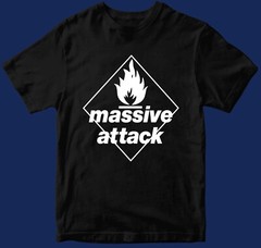 Massive Attack T Shirt NEW RARE Black cottton All size S-345XL Gift Fan