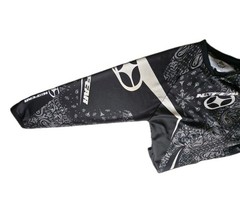 No Fear Rogue Series Motocross Jersey Mens XL Black White Paisley Y2K MX BMX