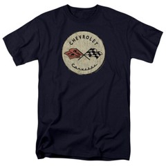 Chevrolet Corvette Old Vette Licensed Adult T-Shirt
