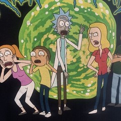 Rick and Morty Adult Swim Ripple Junction T Shirt Men’s 2XL