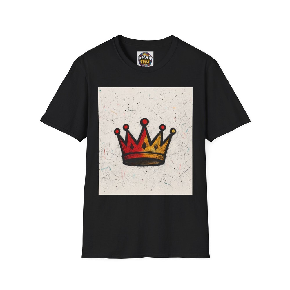 Crown Graphic T-Shirt For XS,S,M,L,XL,2XL