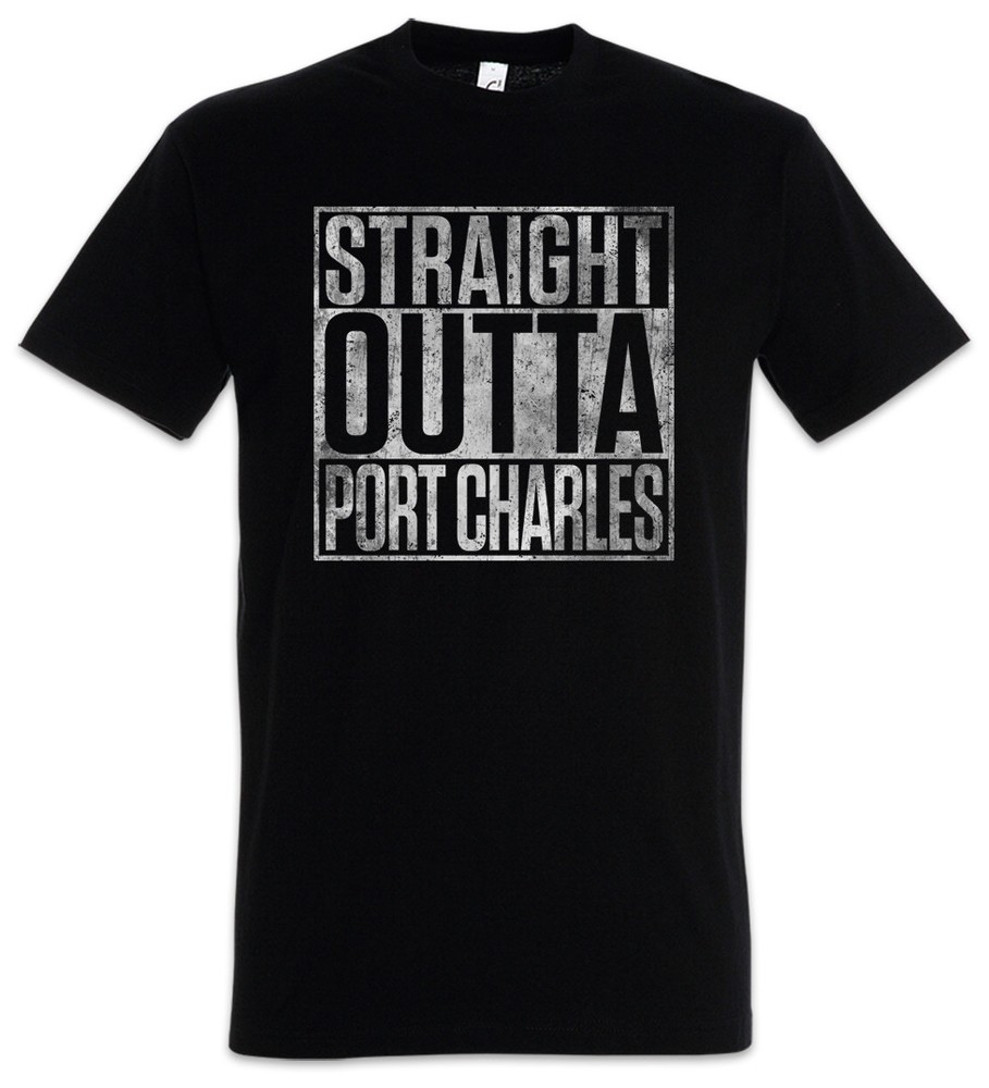 Straight Outta Port Charles T-Shirt General Fun GH Hospital Alliances Dr. Steve