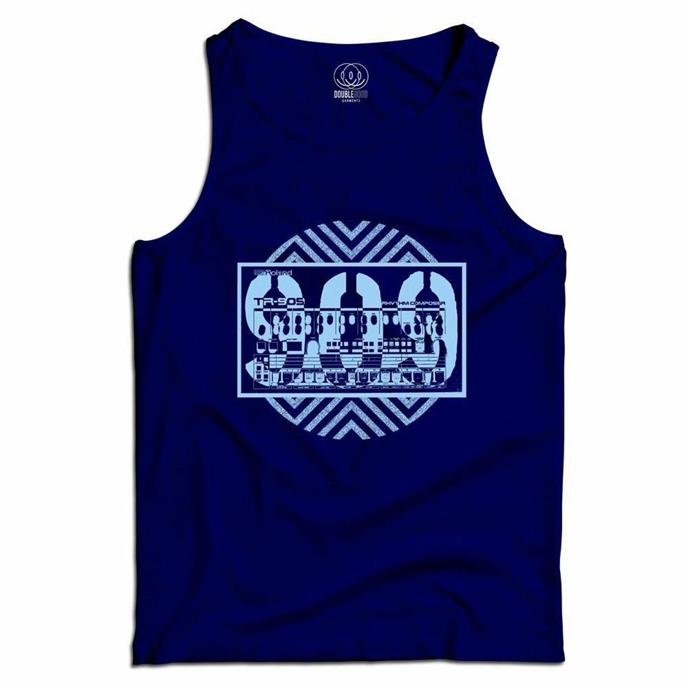 Acid House 909 Roland Synth Dance Music Rave DJ Men’s Vest Top