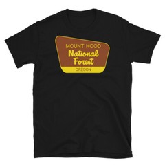 Mount Hood National Forest Oregon Short-Sleeve Unisex T-Shirt