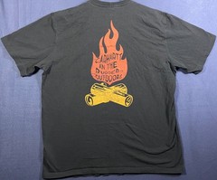 Carhartt 90s Rugged Outdoor Workwear Graphic T-shirt Sz XL Relaxed Fit Campfire