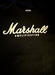 Marshall Amplification Collectible T-Shirt Black Men’s Or Women’s Size Large