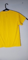 5 Count Yellow Gildan Dryblend T-Shirts. Med 50% Cotton/ Polyester Several Avail