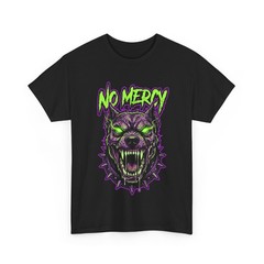 Angry Mad Monster Dog Growling Teeth Horror Men T-Shirt