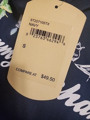 NWT $49.50 Tommy Bahama Men’s Navy Cocktail Drinks Graphic T-Shirt SMALL
